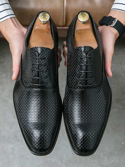 BLACK FORMALS PURE LEATHER