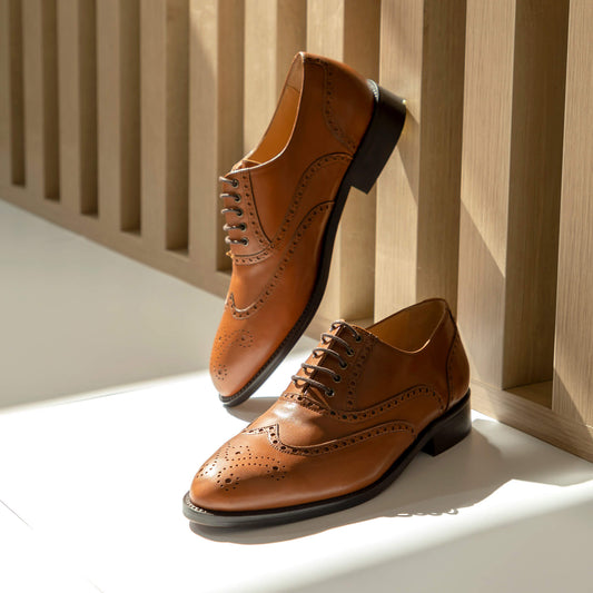 BROWN FORMAL SHOES